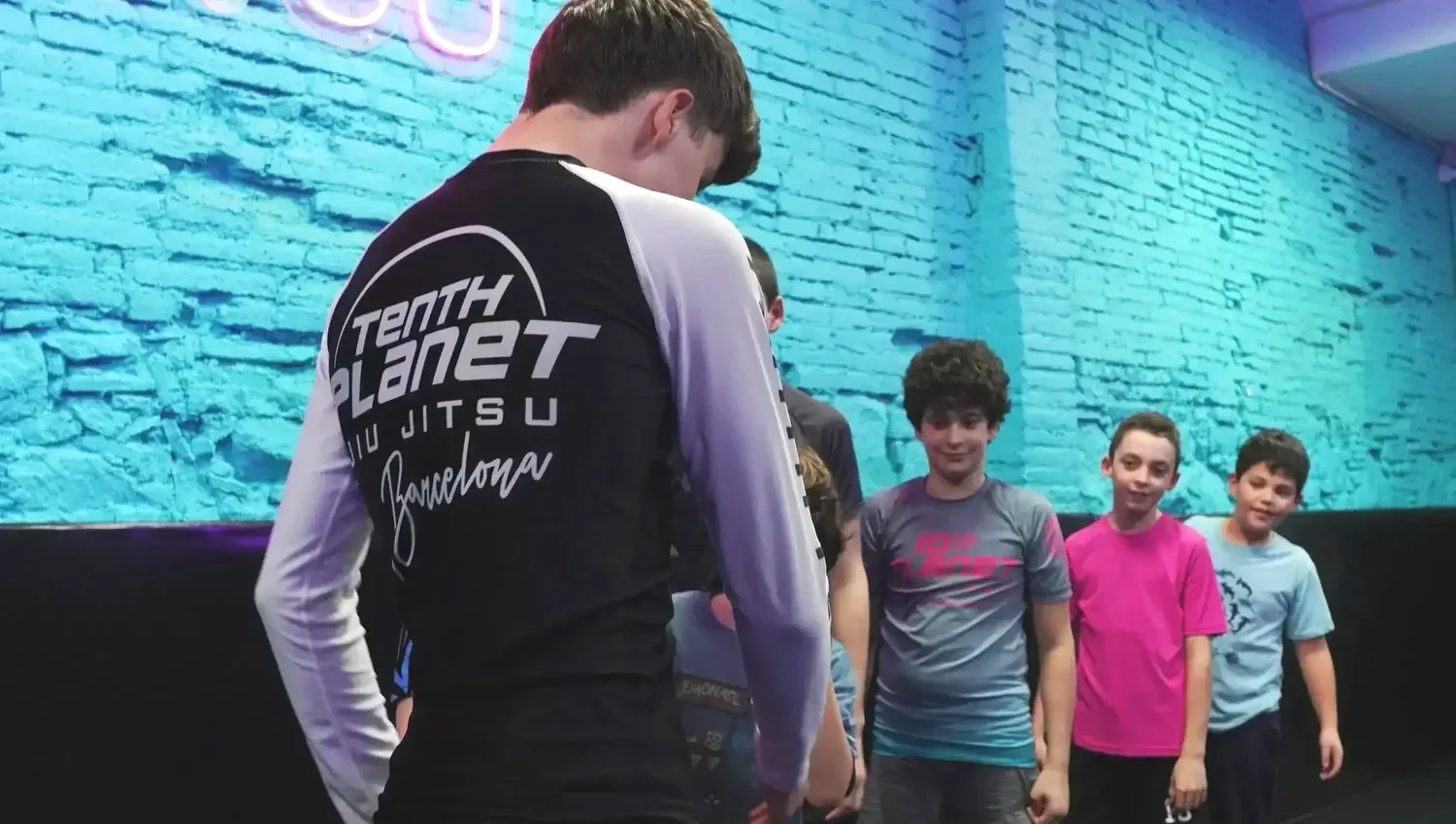 Entrenament de Jiu-Jitsu per a nens a Barcelona