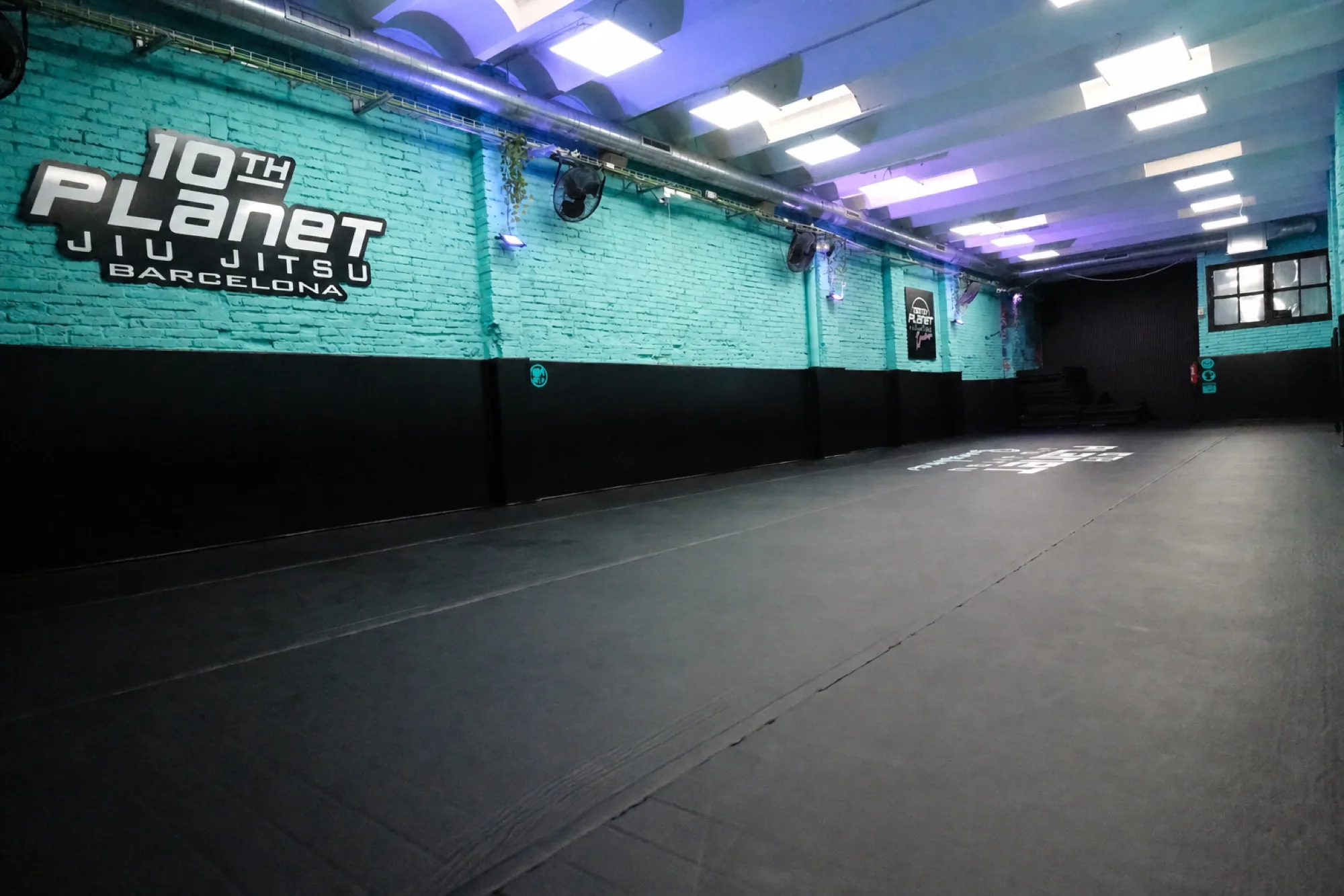 Tatami i instal·lacions de 10th Planet Jiu-Jitsu Barcelona